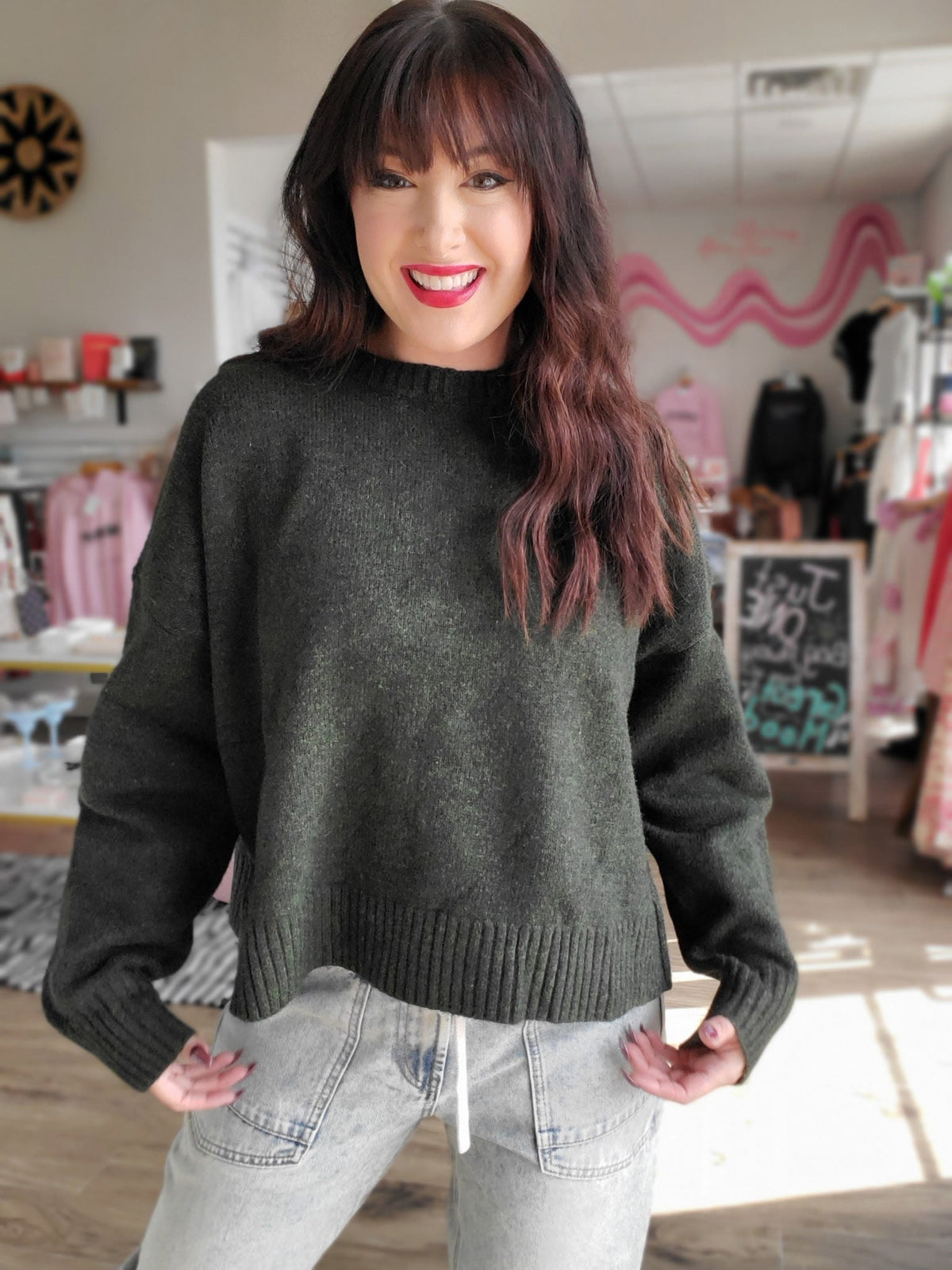 Back-Tie Sweater
