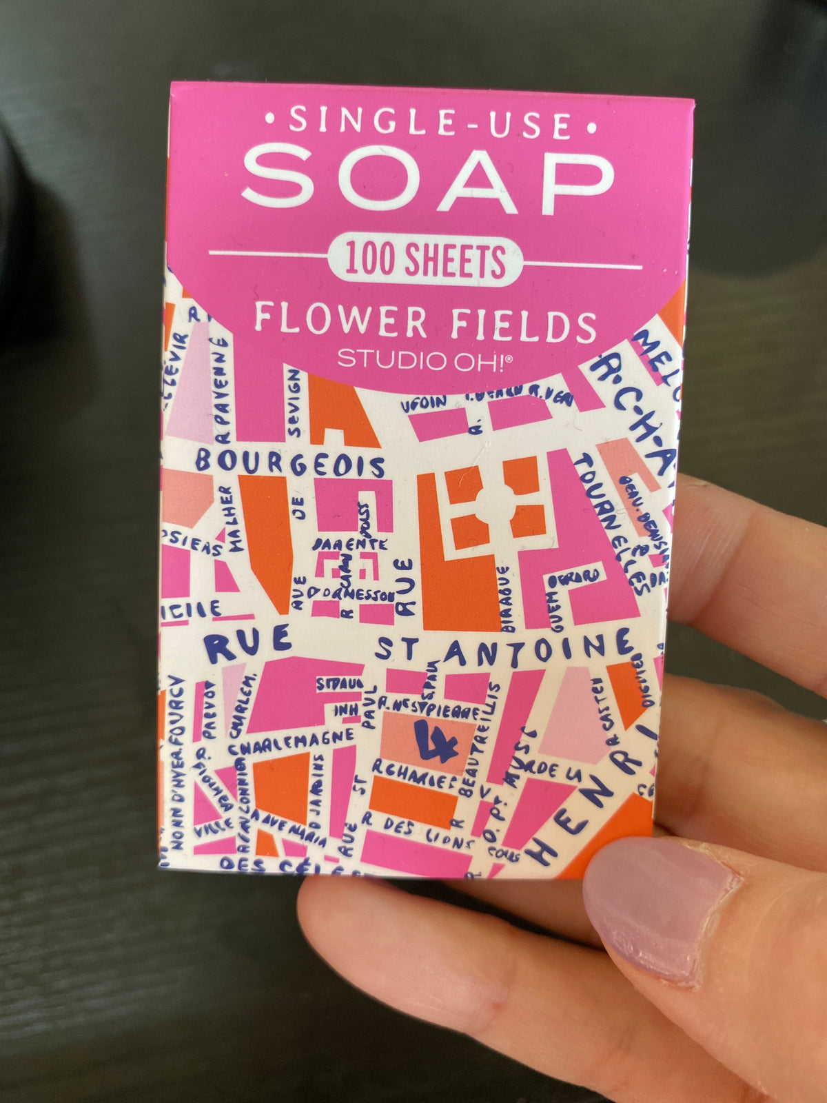 Rues De Paris Single-Use Soap Sheets