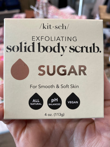 Sugar Exfoliating Body Scrub Bar