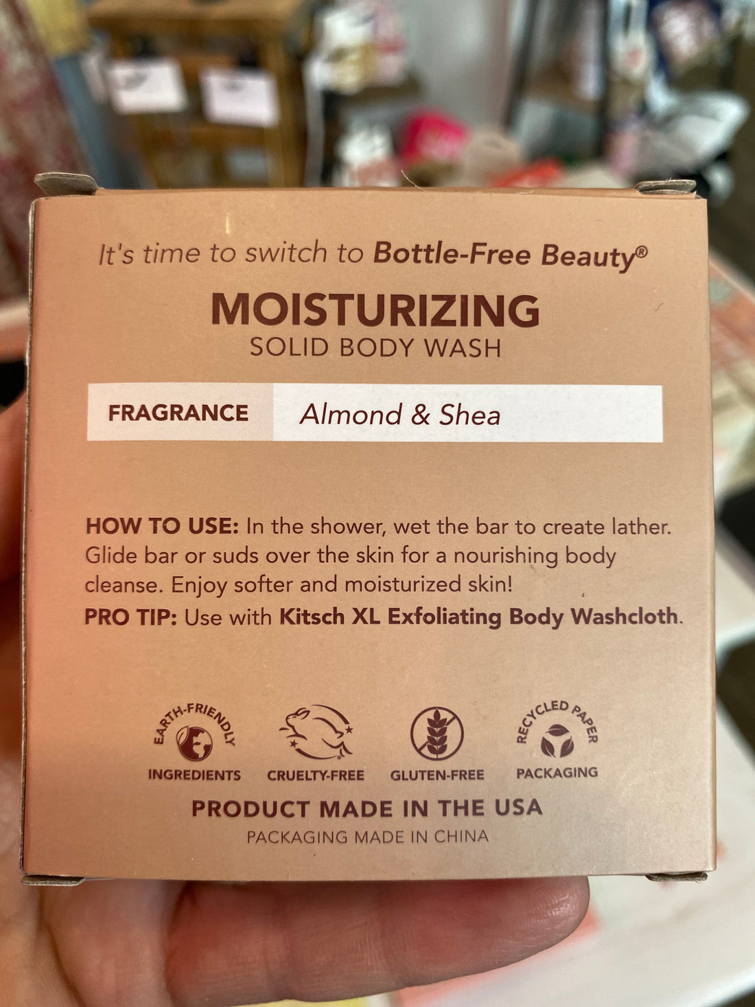 Shea Butter Solid Body Wash Bar