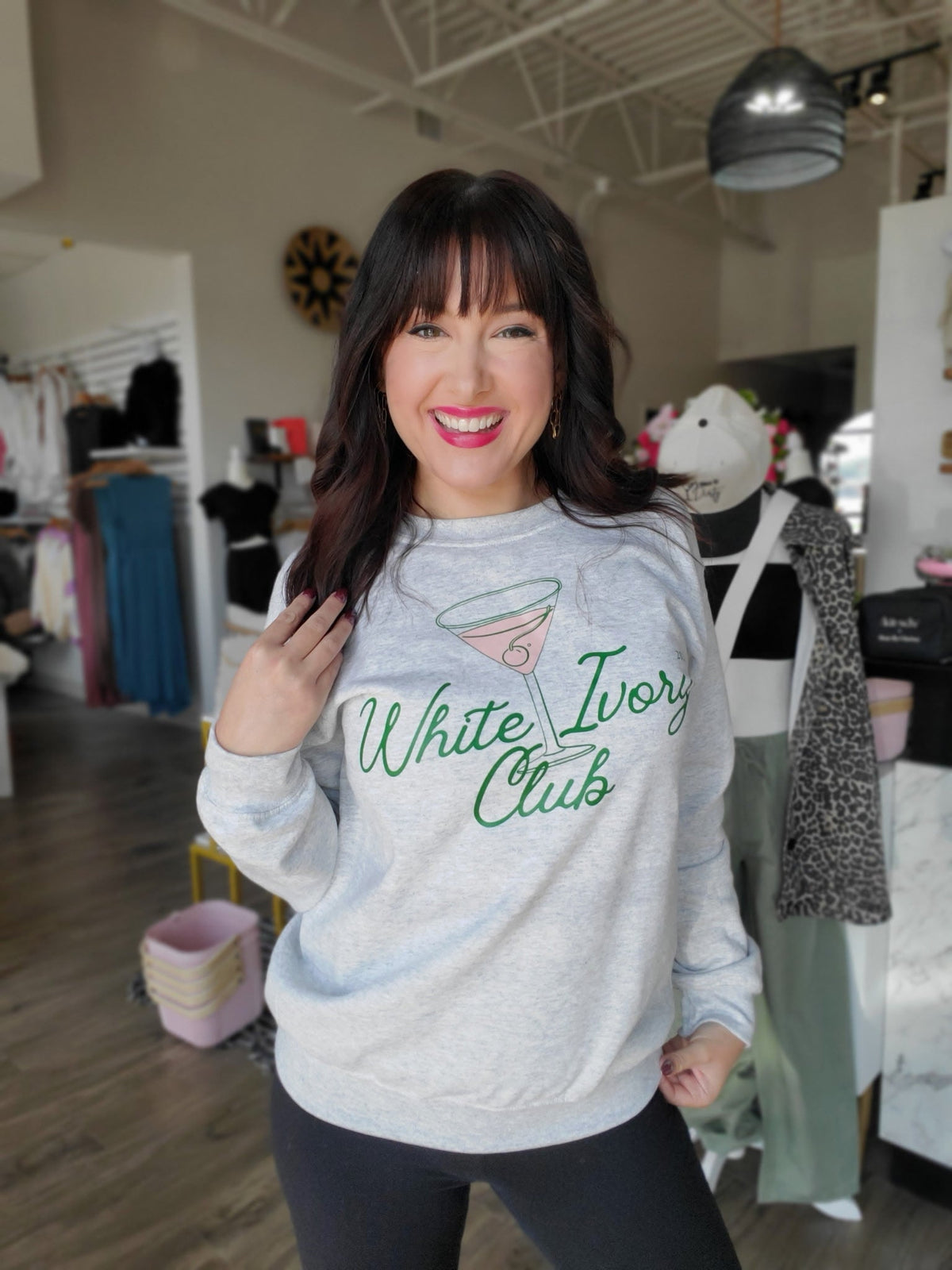 White Ivory Club Crew