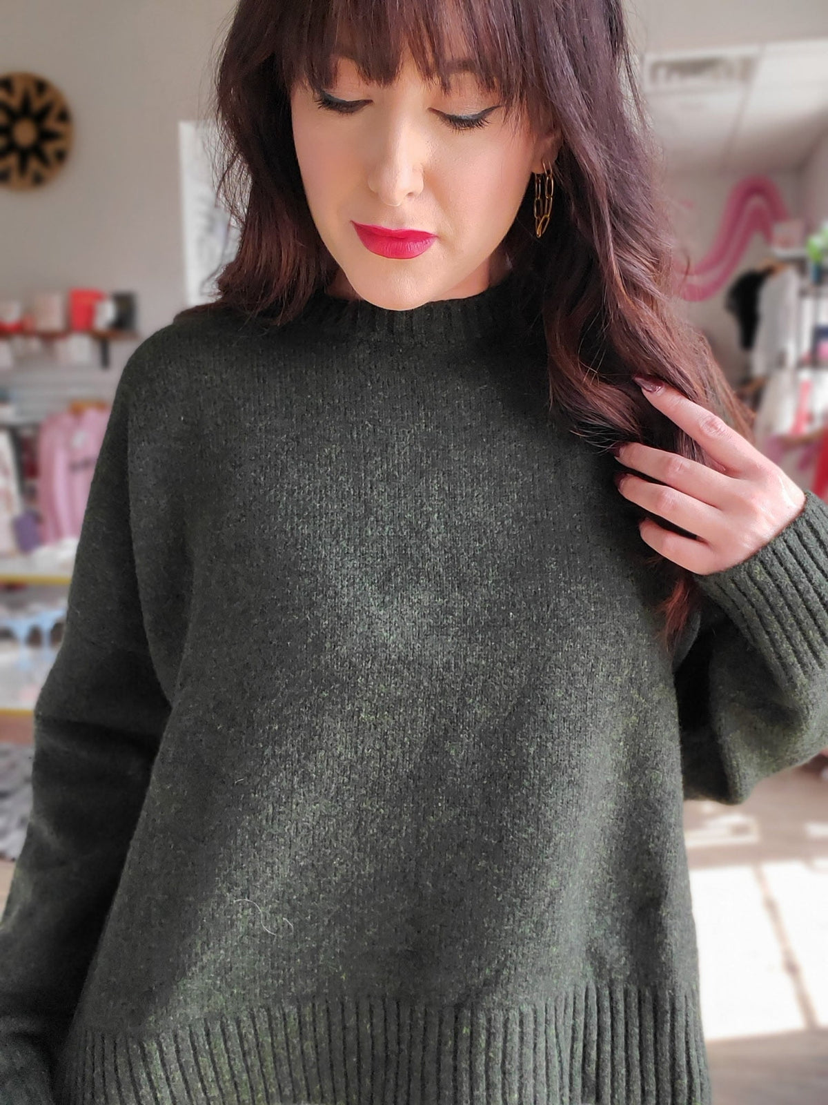 Back-Tie Sweater