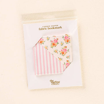 Corner Keeper Fabric Bookmark-Endless Daydream Cream