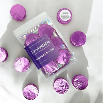 Lavender Shower Steamers 6 Pack - Made in USA