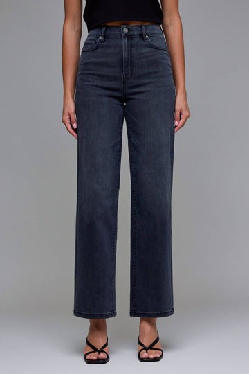 Black Wash Hi Rise Dad Jean